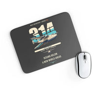Thumbnail for Boeing 314 Clipper design on black rectangle mouse pad