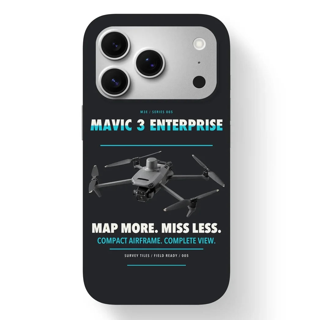 DJI Mavic 3 Enterprise Case design on black iphone case