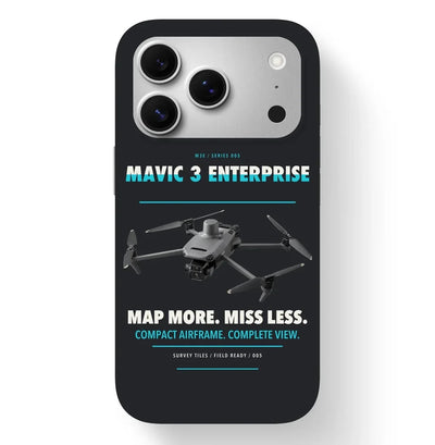 DJI Mavic 3 Enterprise Case design on black iphone case