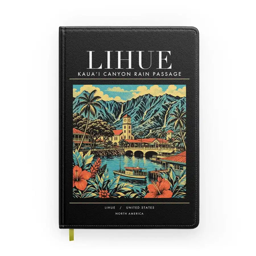 LIHUE - Poster - Notebook - Black