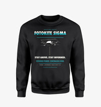 Thumbnail for Fotokite Sigma design on black sweatshirt