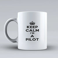 Thumbnail for Customisable Keep Calm I'm A Pilot Mug - view 2
