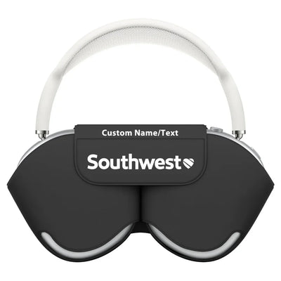 Southwest Airlines aviation themed AirPods Max case for AirPods Max.
