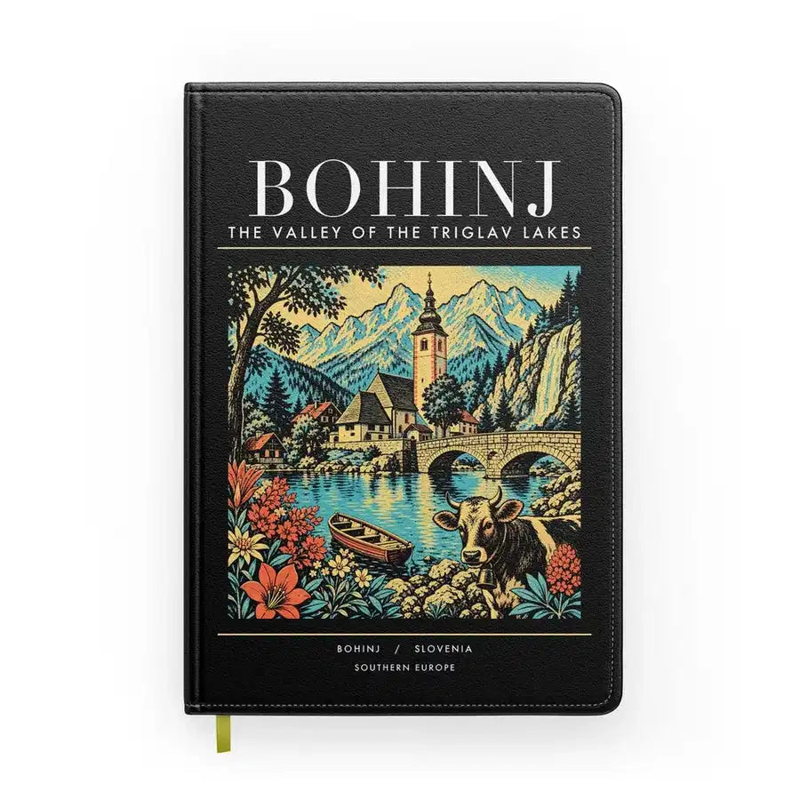 BOHINJ - Poster - Notebook - Black