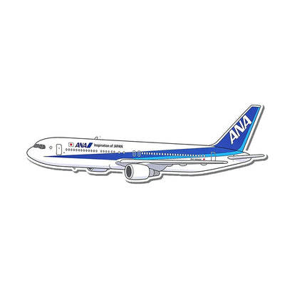 ANA All Nippon Airways Boeing 767 aviation design airplane sticker in weather-resistant vinyl.