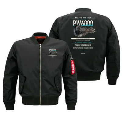 PW6000 design on black bomber