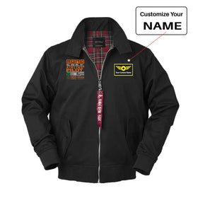 Airline Pilot Label Designed Vintage Style Jackets