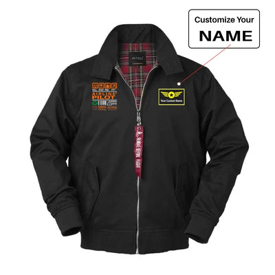 Customisable Airline Pilot Label Jacket
