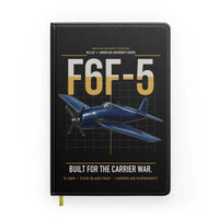 Thumbnail for F6F-5 Hellcat design on black notebook