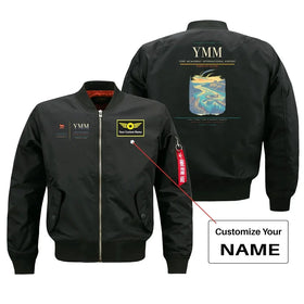 Fort McMurray International Airport (YMM) Bomber Jacket