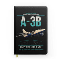 Thumbnail for A-3B Skywarrior design on black notebook