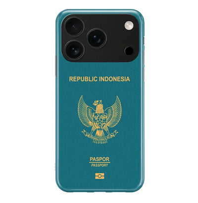 Indonesian Passport iPhone Case