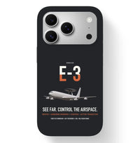 Thumbnail for E-3 Sentry AWACS design on black magsafe iphone case, for iPhone 17 Pro