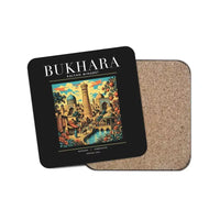 Thumbnail for BUKHARA - Poster - Coaster - Black