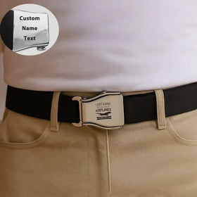 I Don't Always Stop and Look at Airplanes Fashion Airplane Seat Belts
