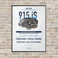 Thumbnail for 915 iS vertical canvas print - framed - white background