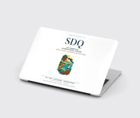 Thumbnail for Las Americas International Airport (SDQ) design on white MacBook case