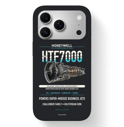 HTF7000 Case design on black iphone case