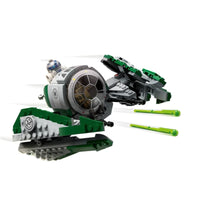 Thumbnail for Yoda Jedi Fighter 75360 (Bagged Without Box) Building Blocks aviation themed Lego-style model aircraft in ABS plastic.