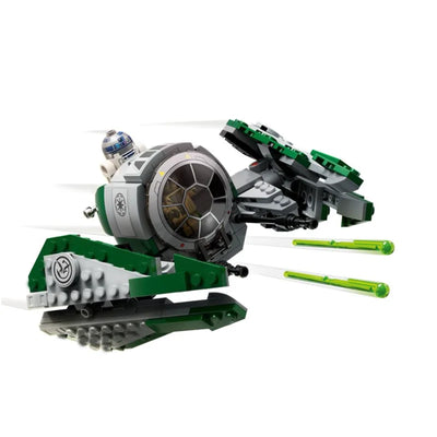 Yoda Jedi Fighter 75360 (Bagged Without Box) Building Blocks aviation themed Lego-style model aircraft in ABS plastic.