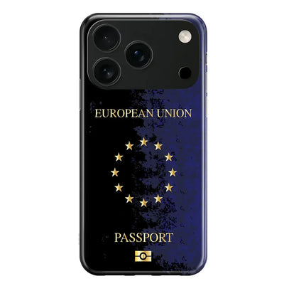 European Union Passport iPhone Case