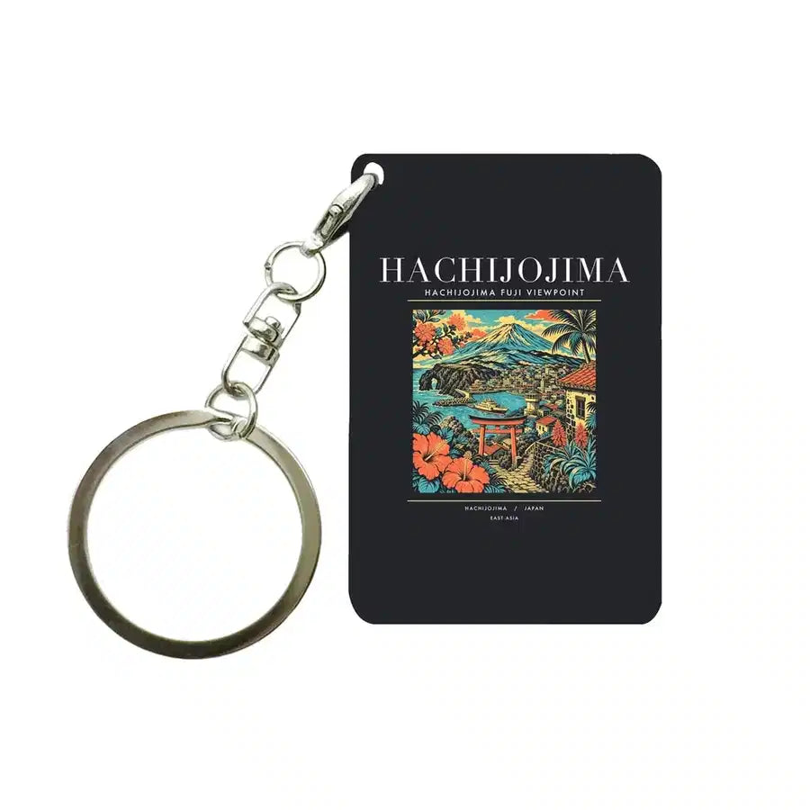 HACHIJOJIMA - Poster - Key Chain - Black