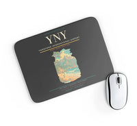 Thumbnail for Yangyang International Airport (YNY) design on black rectangle mouse pad