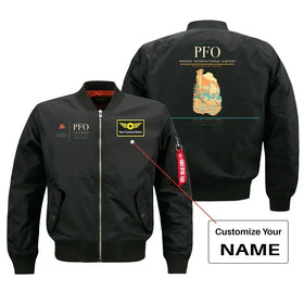Paphos International Airport (PFO) Bomber Jacket