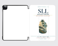 Thumbnail for Salalah Airport (SLL) design on white ipad tablet case