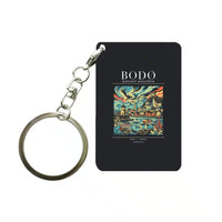 Thumbnail for BODØ - Poster - Key Chain - Black