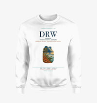 Thumbnail for Darwin International Airport (DRW) design on white sweatshirt