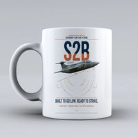 Thumbnail for Blackburn Buccaneer S2B design on white ceramic mug, double-side print