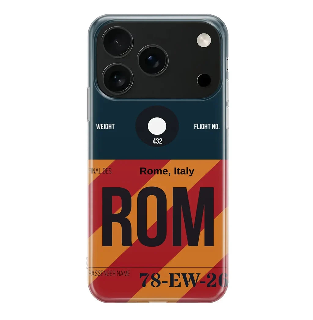 ROM - Rome Italy Luggage iPhone Case