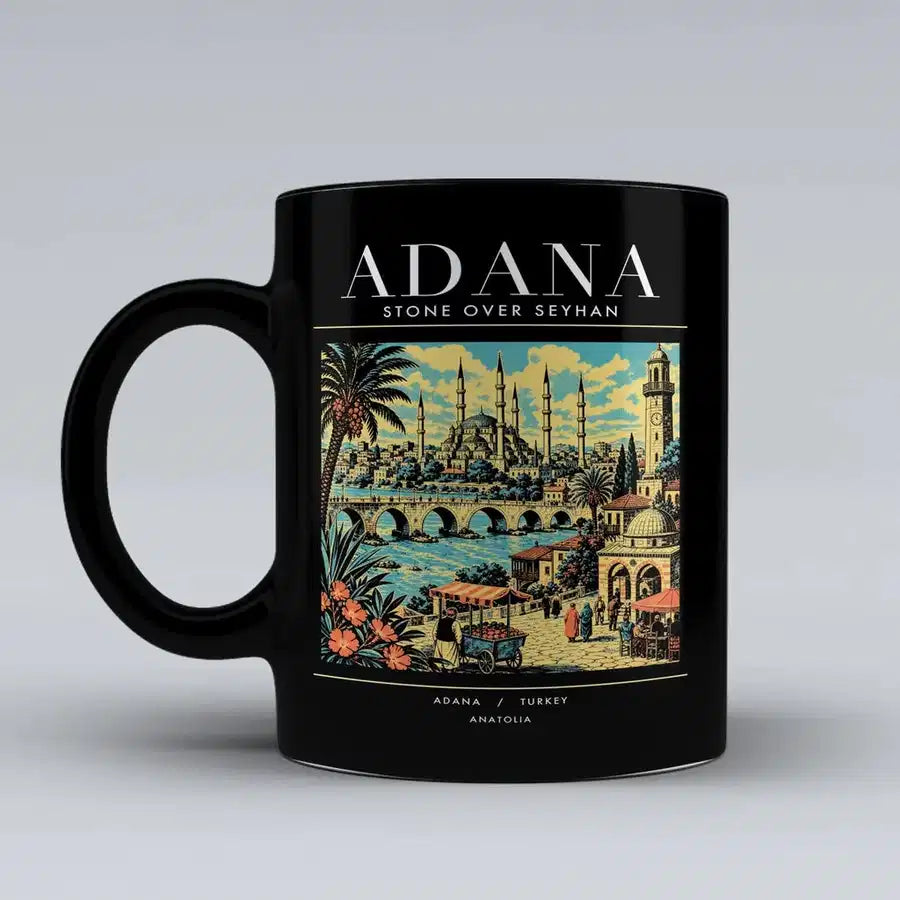 ADANA - Poster - Mug - Black