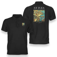 Thumbnail for ST IVES - Poster - Double-Side Polo - Black