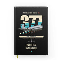 Thumbnail for Boeing 377 Stratocruiser design on black notebook