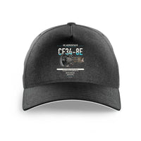 Thumbnail for CF34-8E design on black printed hat