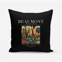Thumbnail for BEAUMONT - Poster - Pillow - Black