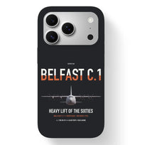 Thumbnail for Short Belfast C.1 design on black magsafe iphone case, for iPhone 17 Pro