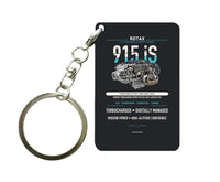 Thumbnail for 915 iS Key Chain design on black key chain