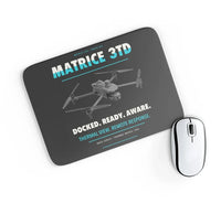 Thumbnail for DJI Matrice 3TD design on black rectangle mouse pad