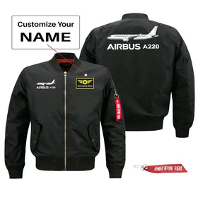 The Airbus A220 Pilot Jackets (Customizable)