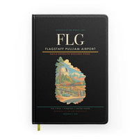 Thumbnail for Flagstaff Pulliam Airport (FLG) design on black notebook