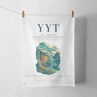 Thumbnail for St. John's International Airport (YYT) design on white towel