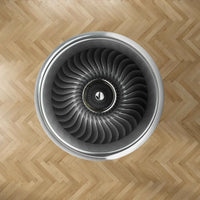 Thumbnail for Amazing Graphical Style Engine Carpet & Floor Mats (Round) aviation design on durable carpet pile with non-slip backing round.