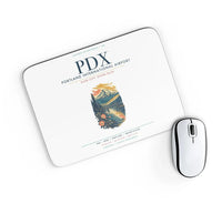 Thumbnail for Portland International Airport (PDX) design on white rectangle mouse pad