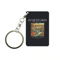 Thumbnail for HARTFORD - Poster - Key Chain - Black