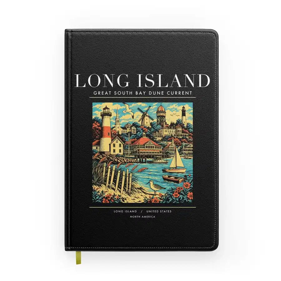 LONG ISLAND - Poster - Notebook - Black