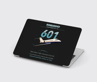 Thumbnail for Bombardier Challenger 601 design on black MacBook case