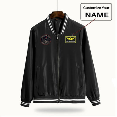 Fighter Jet 16 - Death From Above aviation design printed on lightweight shell with windproof finish thin spring jacket.